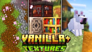 25 TOP Vanilla Texture Packs For Minecraft 1202  2023 [upl. by Ades]