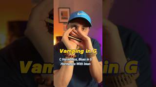 Rock the Blues Easy G Vamping on Harmonica [upl. by Anwahsiek]