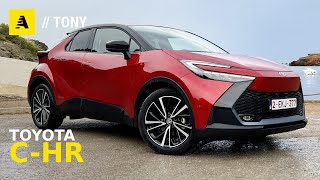 Toyota CHR 2024  PROVA della FULL HYBRID meglio 18L o 20L [upl. by Yrallam693]