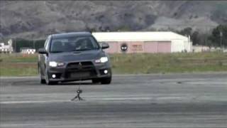 Mitsubishi Evo X Faster than the Evo IX  Track Tested  Edmundscom [upl. by Kimbell142]