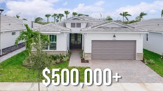 55 Community Model Home Tour l Port St Lucie FL  Telaro Tradition Mattamy Homes [upl. by Heigl]