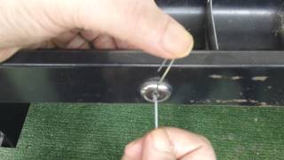 HOW TO PICK OPEN A DESK DRAWER LOCK WITH PAPER CLIPS [upl. by Callum]