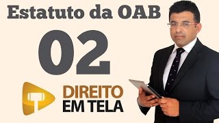 Estatuto da OAB  Aula 02  O Advogado é Indispensável  Art 2º da Lei 890694 [upl. by Nylzzaj952]