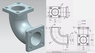 NX 12 Tutorial 26  3D Model Basic Design [upl. by Schwejda]