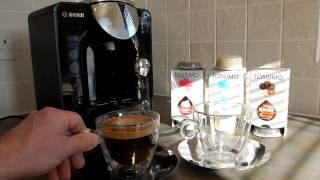 Bosch Tassimo Coffee Machine [upl. by Htebaile735]