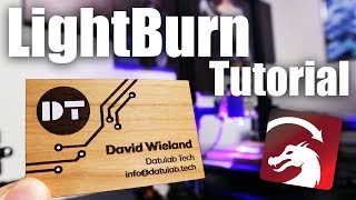 My Laser Cutting Workflow  LightBurn Tutorial [upl. by Oluas]