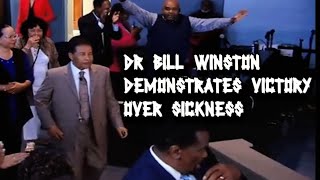 Dr Bill Winston Demonstrates his victory over sickness and Death billwinston faith salgom [upl. by Enyleuqcaj]