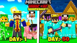 100 Days in SHAPESHIFTING Hardcore Minecraft 😰 [upl. by Yeung]