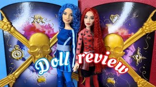 Disney Descendants The Rise of Red  The Sorcerers Cookbook Red and Chloe Doll review [upl. by Trotta]