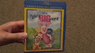 Piglets Big Movie BluRay Unboxing from Disney Movie Club [upl. by Dweck]