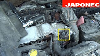 Toyota Corolla 20D4D Intake air temperature sensor replacement [upl. by Kaiulani]