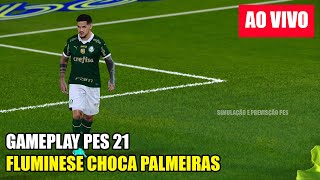 PALMEIRAS X FLUMINENSE AO VIVO COM IMAGENS  BRASILEIRÃƒO 2024  AO VIVO  EFOOTBALL [upl. by Lorenza]