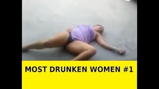 MOST DRUNKEN WOMEN 2018 1 [upl. by Adnawahs122]