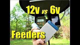 Deer Feeder Motor 12V vs 6V Boss Buck Feeders Review [upl. by Ebneter]