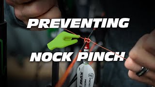 Preventing Nock Pinch Easy Steps to Gain Accuracy [upl. by Obediah]