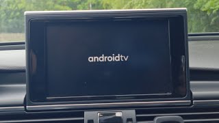 Audi a6 c7 montaż android TV [upl. by Panaggio]