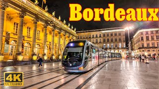 BordeauxFrance🇫🇷 4K HDR Walking Tour  Bordeaux 4K  A Walk In Paris [upl. by Cliffes]