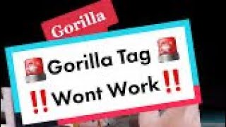 Gorilla Tag Steam VR Wont Respond FIX [upl. by Brittne]