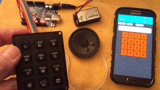 Simple Arduino DTMF tone generator [upl. by Islehc]