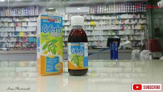 Coferb plus syrup uses in Urdu  Ivey leaf extract syrup  for mucus cough dry cough [upl. by Egreog]