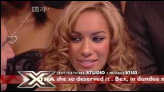 Leona Lewis Xtra Factor Final  Winning Interview with Simon Cowell [upl. by Aisela]