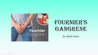 Fourniers gangrene  risk factors clinical features investigation LRINEC score treatment [upl. by Melc]