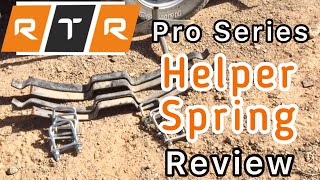 Hellwig Pro Series Helper Springs On Vs Off Comparison Ford F150 [upl. by Cutlip644]