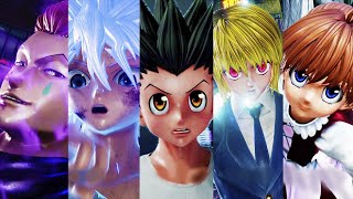 All Hunter X Hunter Characters Special Attacks amp Awakenings  JUMP FORCE [upl. by Allina]