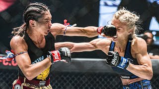 Janet Todds SLICK Striking  The Best Female Kickboxer In The World [upl. by Garibull]