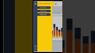 Power BI PAGE NAVIGATION Panel  HOW TO easily create with Bookmarks amp Buttons shorts [upl. by Toblat996]