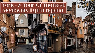 YORK  A TOUR OF THE BEST MEDIEVAL CITY IN ENGLAND Vlogmas Ep5 [upl. by Ainelec]