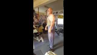 Jimmys  Cypriot 71 year old natural bodybuilder [upl. by Reede]