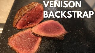 Venison Backstrap Dinner on the Cast Iron Pan [upl. by Elson686]