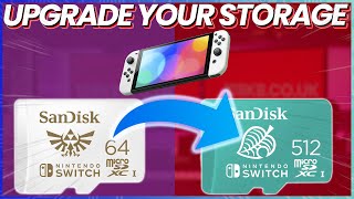 How To Upgrade Your Nintendo Switch SD Card [upl. by Arianne]