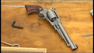 Ruger Old Army 45 cleaning [upl. by Aitsirk]