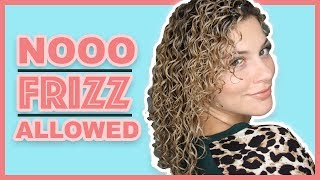 BEST HUMIDITY PROOF CURLY HAIR STYLING TECHNIQUE [upl. by Asila105]