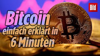 Bitcoin amp Blockchain So funktioniert die Kryptowährung einfach erklärt [upl. by Arlen]