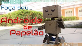 Robótica Educacional  Faça seu Robô de Papelão [upl. by Eugnimod]