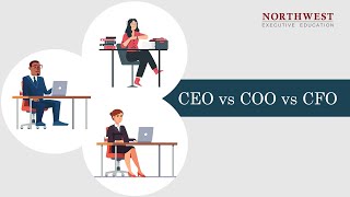 CEO vs COO vs CFO  Roles Responsibilities and Salary [upl. by Ynohtnaluap943]