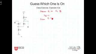 L4 1 5Ideal Diode Conducting or Not Part 2a [upl. by Eineg]