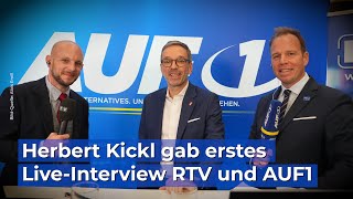 ORF fassungslos  Kickl kam zuerst zu RTV und AUF1 [upl. by Neeruam923]