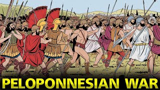 The Peloponnesian War  4K History Explained Comic Style Documentary [upl. by Leese]