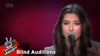 The Voice of Greece  Μαρία Θεοχαροπούλου  4o Blind Audition [upl. by Vonni398]