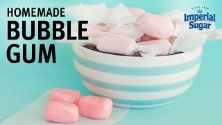 How to Make Homemade Bubble Gum [upl. by Adlecirg]