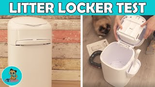 Litter Locker  Katzenstreu Entsorgungseimer im Test ✅  Katzenklo reinigen [upl. by Gaiser275]