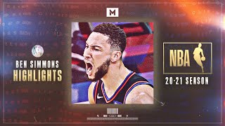 Best of BEN SIMMONS Part 2 👀 2021 Season Highlights  CLIP SESSION [upl. by Mccord]