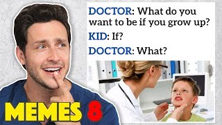 Doctor Reacts to RIDICULOUS Medical Memes 8 [upl. by Annoval]