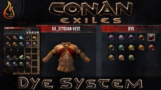 Conan Exiles Dye System Tutorial [upl. by Burkhardt]