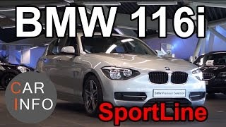 BMW 116i Sportline Review F20 [upl. by Einnahpets]