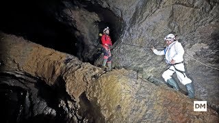 El Soplao estrena vía ferrata con un lago a 60 metros bajo el suelo [upl. by Pryor]